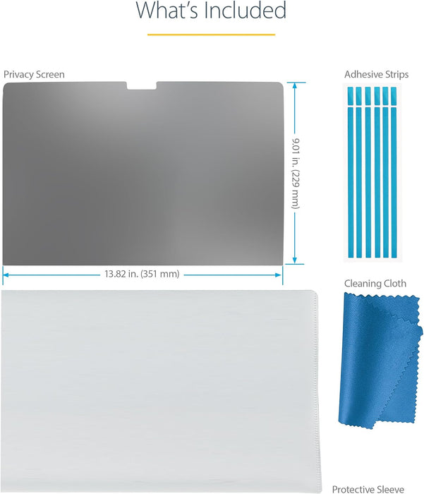 14In Laptop Privacy Screen Anti-Glare Blue Light Filter