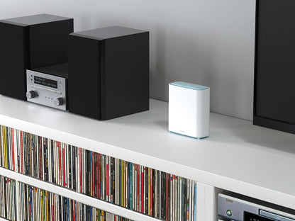 D-Link M32-2 EAGLE PRO AI Wi-FI 6 AX3200 Mesh System (2-Pack) with AI Wi-Fi/Traffic Optimiser, AI Parental Control, Gigabit Ports, MU-MIMO, 1024 QAM, OFDMA, WPA3, Works with Alexa/Google Assistant EAGLE PRO AI MESH Ai Mesh AX3200 - 2 nodes