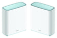 D-Link M32-2 EAGLE PRO AI Wi-FI 6 AX3200 Mesh System (2-Pack) with AI Wi-Fi/Traffic Optimiser, AI Parental Control, Gigabit Ports, MU-MIMO, 1024 QAM, OFDMA, WPA3, Works with Alexa/Google Assistant EAGLE PRO AI MESH Ai Mesh AX3200 - 2 nodes