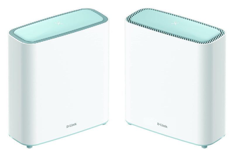 D-Link M32-2 EAGLE PRO AI Wi-FI 6 AX3200 Mesh System (2-Pack) with AI Wi-Fi/Traffic Optimiser, AI Parental Control, Gigabit Ports, MU-MIMO, 1024 QAM, OFDMA, WPA3, Works with Alexa/Google Assistant EAGLE PRO AI MESH Ai Mesh AX3200 - 2 nodes