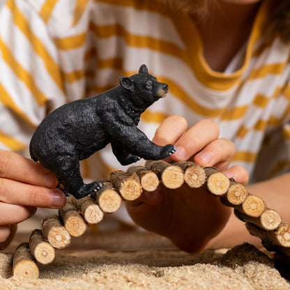 schleich 14869 WILD LIFE American Black Bear Figurine for ages 3+