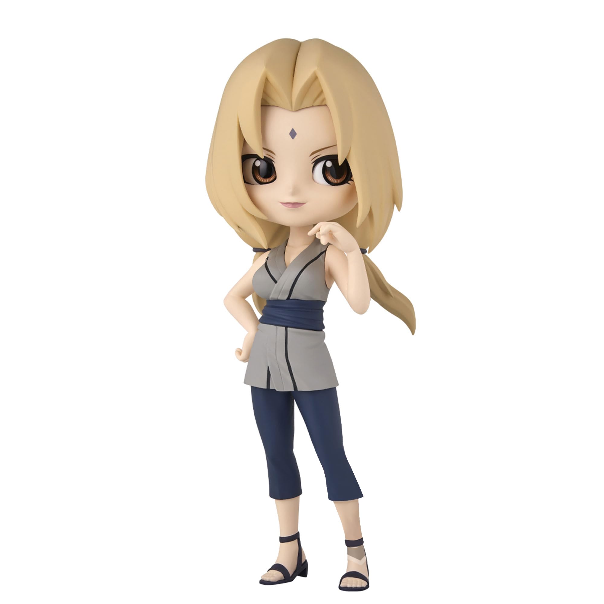 Banpresto Co., Ltd. Naruto Shippuden Q Posket Tsunade Statue 14 cm Mehrfarbig