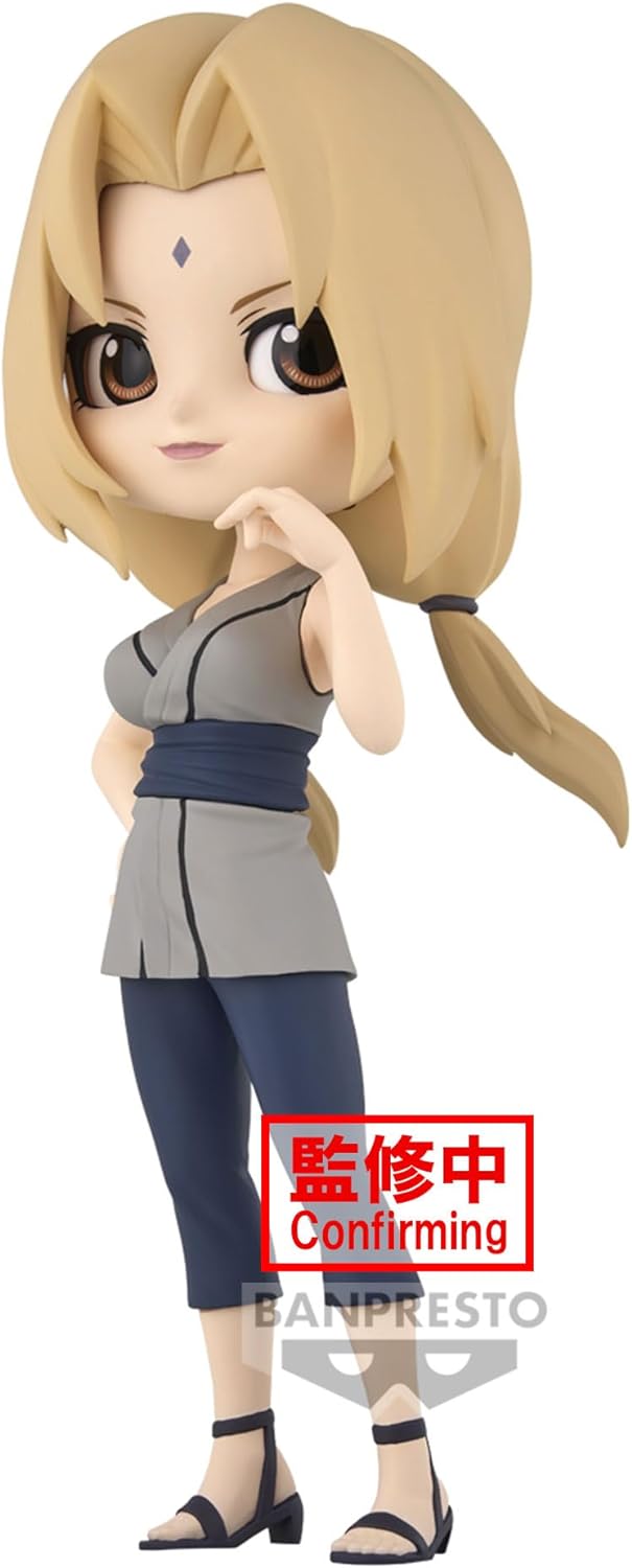 Banpresto Co., Ltd. Naruto Shippuden Q Posket Tsunade Statue 14 cm Mehrfarbig