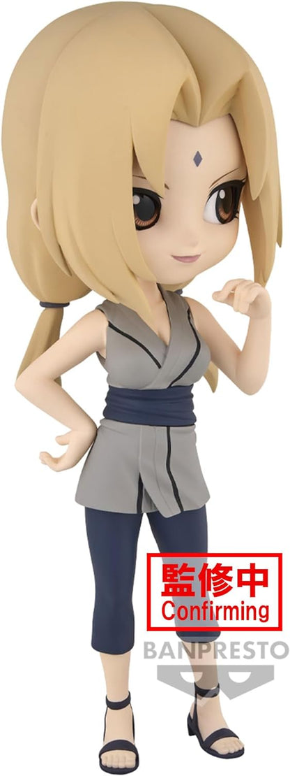 Banpresto Co., Ltd. Naruto Shippuden Q Posket Tsunade Statue 14 cm Mehrfarbig
