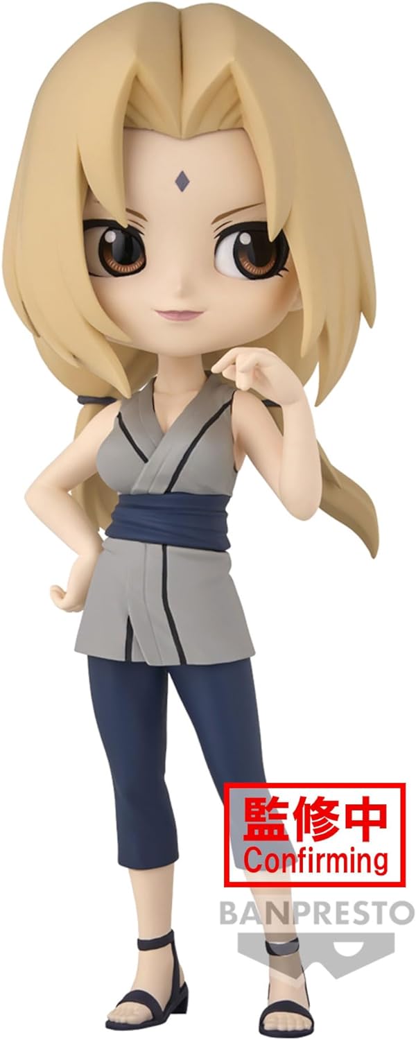 Banpresto Co., Ltd. Naruto Shippuden Q Posket Tsunade Statue 14 cm Mehrfarbig