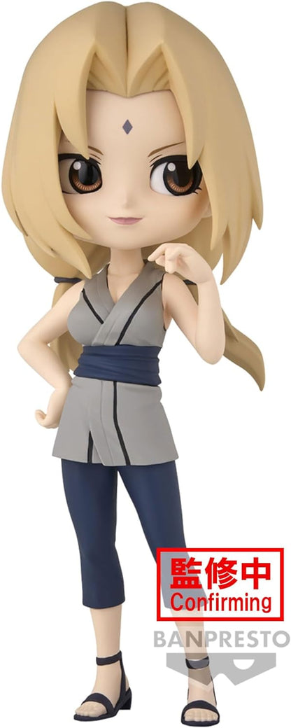 Banpresto Co., Ltd. Naruto Shippuden Q Posket Tsunade Statue 14 cm Mehrfarbig