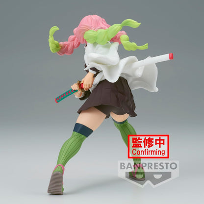 Banpresto BP88586P Mitsuri Kanroji Action Figure, Demon Slayer: Kimetsu No Yaiba, Vibration Stars, 13 cm, Multicoloured