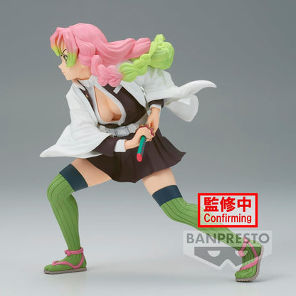 Banpresto BP88586P Mitsuri Kanroji Action Figure, Demon Slayer: Kimetsu No Yaiba, Vibration Stars, 13 cm, Multicoloured