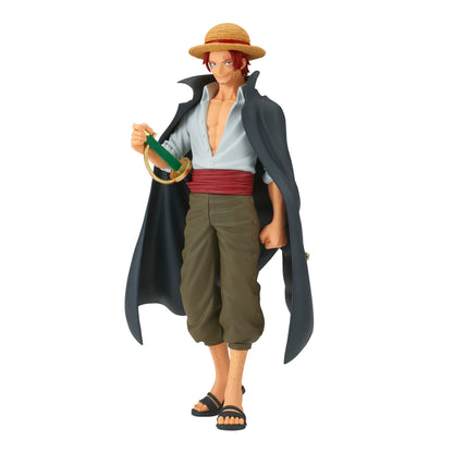 Banpresto BP88605P Shanks Action Figure, One Piece, Dxf The Grandline Series, 6.75-Inch, Multicolor