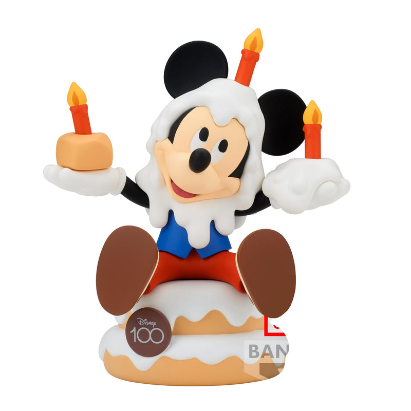 Banpresto BP88609P Disney Characters Sofubi, Disney 100Th Anniversary Ver. 11 cm, Multicoloured