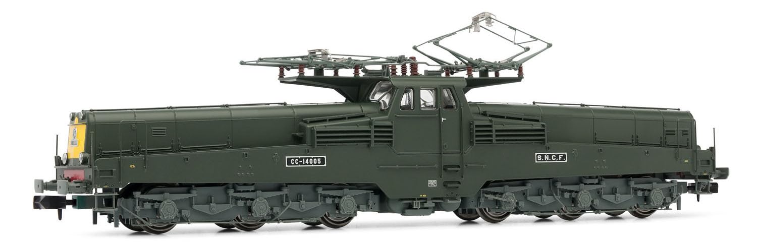 Sncf, Cc 14005, Green Livery, 4 Lamps, Ep. Iv, Dcc With Sound