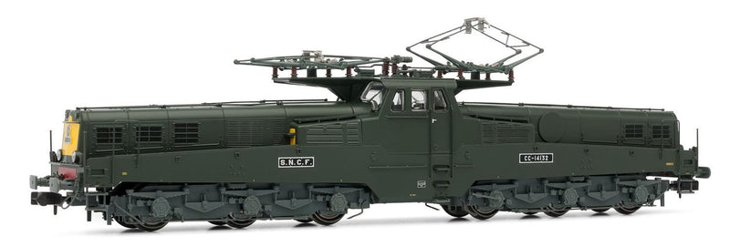 Sncf, Cc 14132, Green Livery, 2 Lamps, Ep. Iv, Dcc With Sound