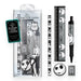 Original Disney Nightmare Before Christmas Gruseliges Schreibwaren-Set Stift Radiergummi Lineal