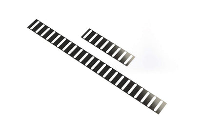 RRP ProGuard Rear Stickers-White Adult Mudguard, Unisex, Black, One Size