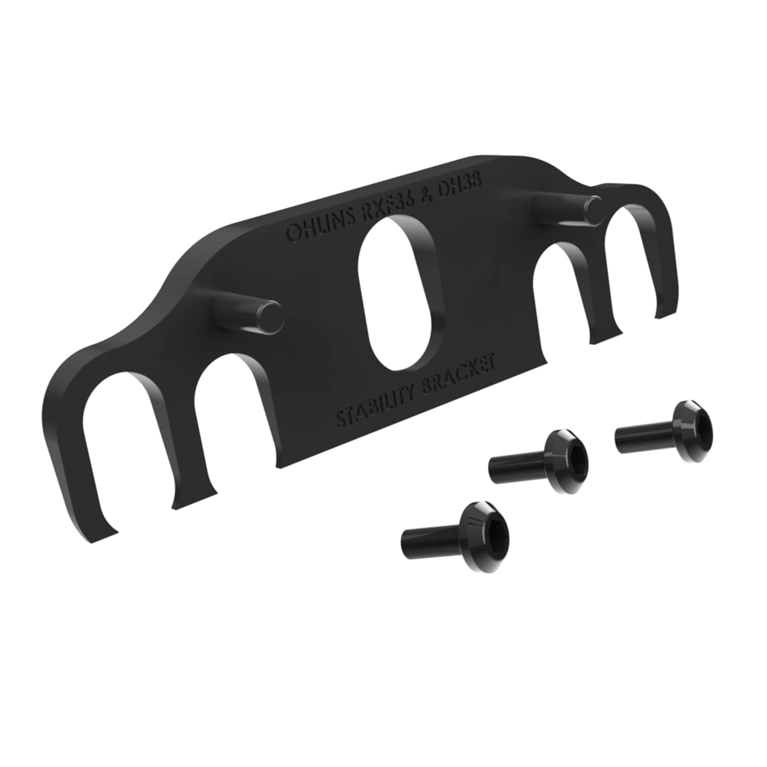 RRP Unisex-Adult ProGuard Bolt On-Stability Bracket & Bolt-Ohlins-New22 Fenders, Black, TU