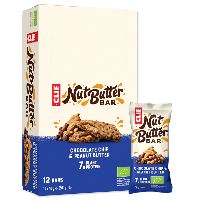 Clif Nbb Choc Chip Peanut 12Pc