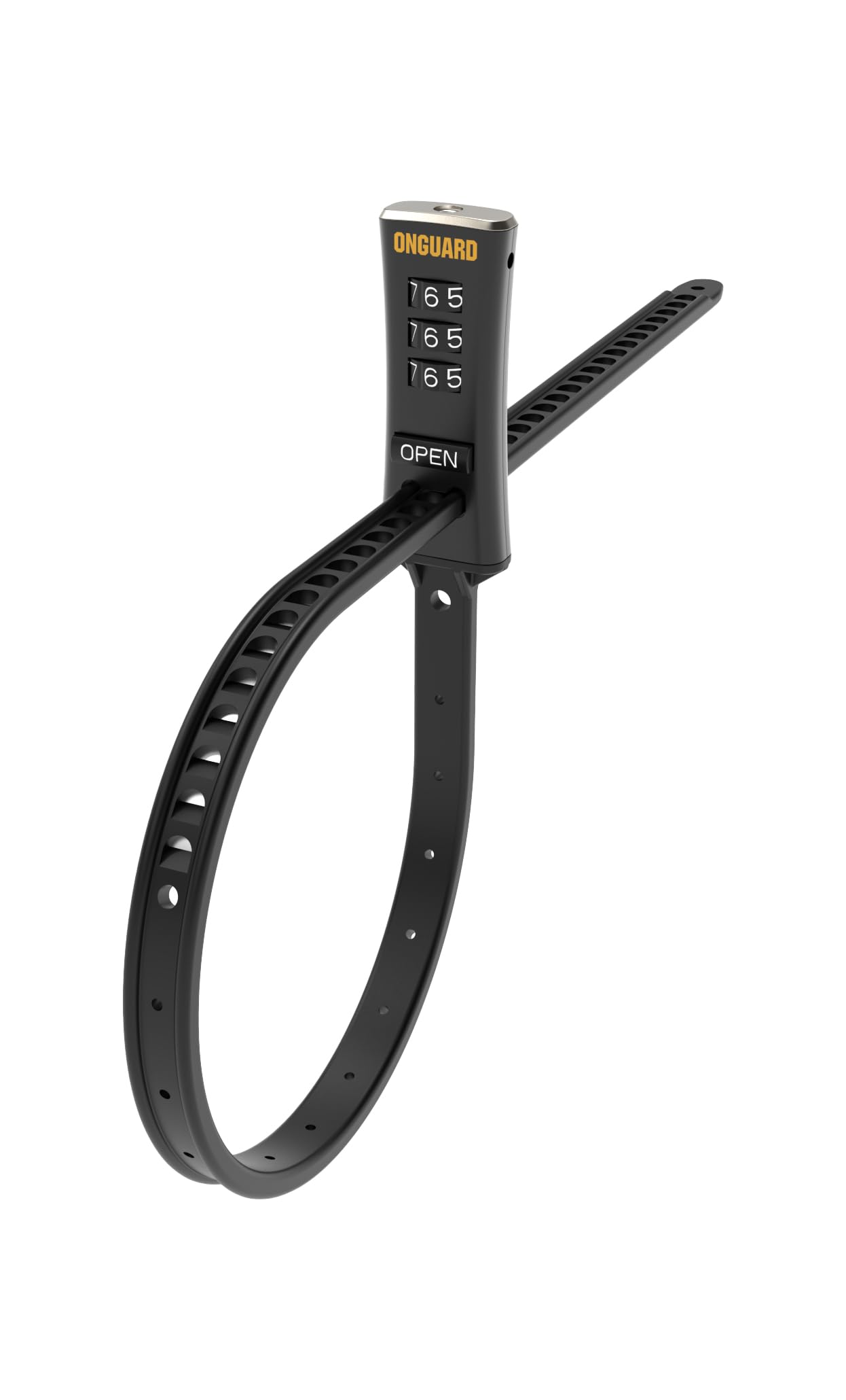 Wanmxinein Onguard Zip 8078 Kabelschloss, 56 cm, Schwarz