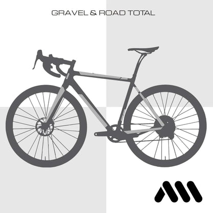All Mountain Style AMS High Impact Frame Guard Gravel/Road - Protects your bike from scratches and dings