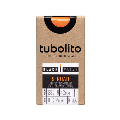 Tubolito S-Tubo Road 700x18-32mm 42mm Presta Black Valve