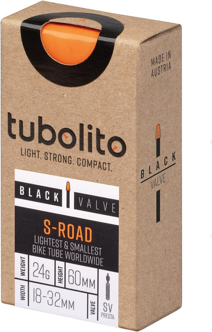 Tubolito S-Tubo Road 700x18-32mm 60mm Presta Black Valve