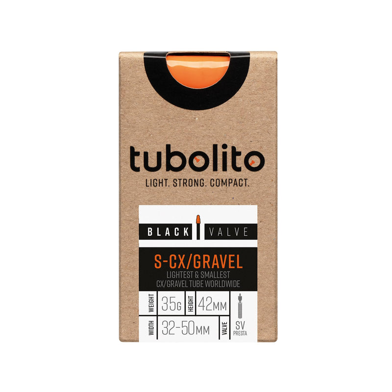 Tubolito S-Tubo Inner Tube CX/Gravel 700x32-50mm 42mm Presta Black Valve