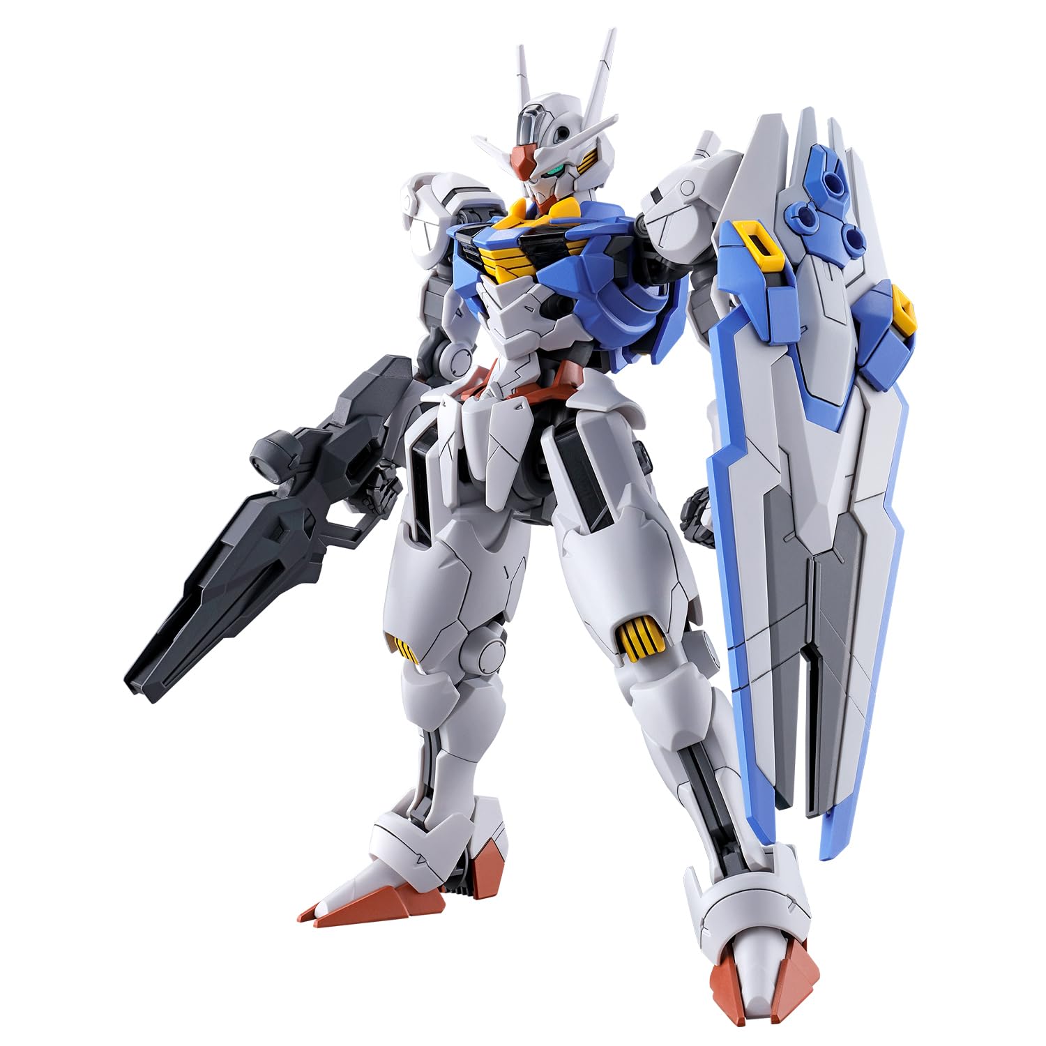 Bandai NAMCO Entertainment Gunpla High Grade HG/144 Gundam Aerial, Clear (2593849) #03 Gundam Aerial