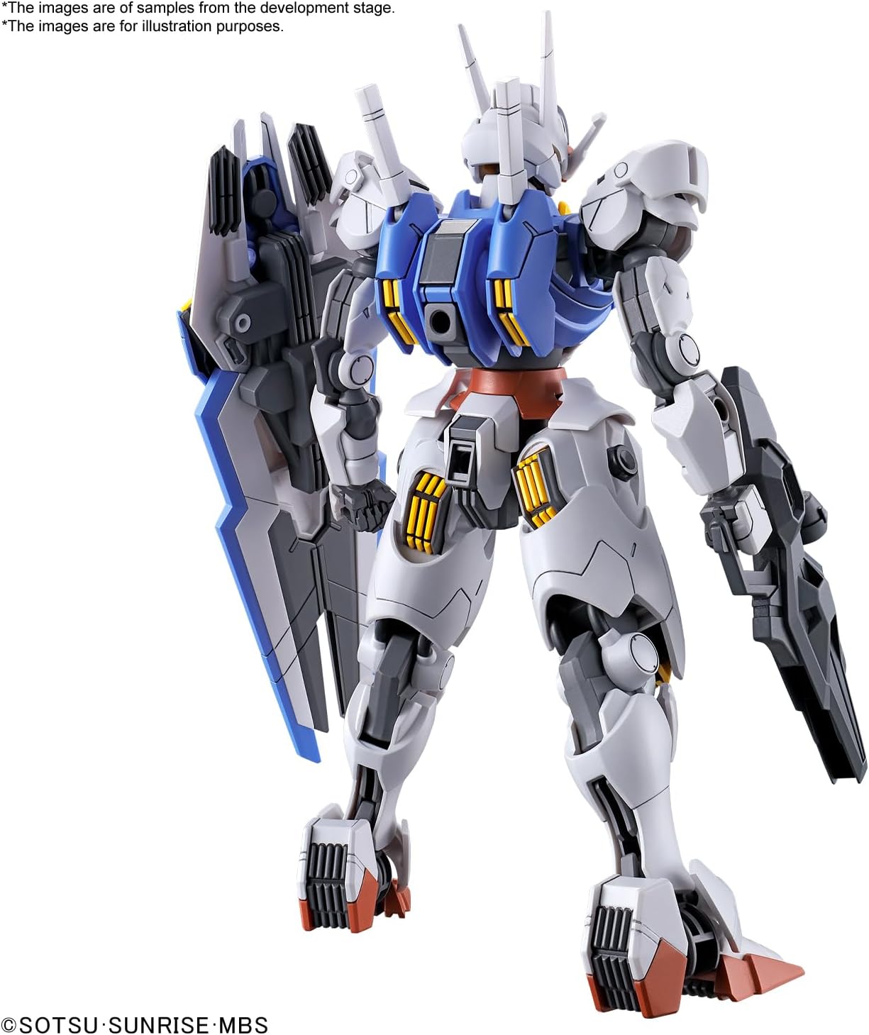 Bandai NAMCO Entertainment Gunpla High Grade HG/144 Gundam Aerial, Clear (2593849) #03 Gundam Aerial