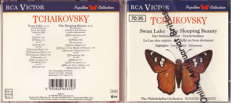 TCHAIKOVSKY: Swan Lake - The Sleeping Beauty - Highllights