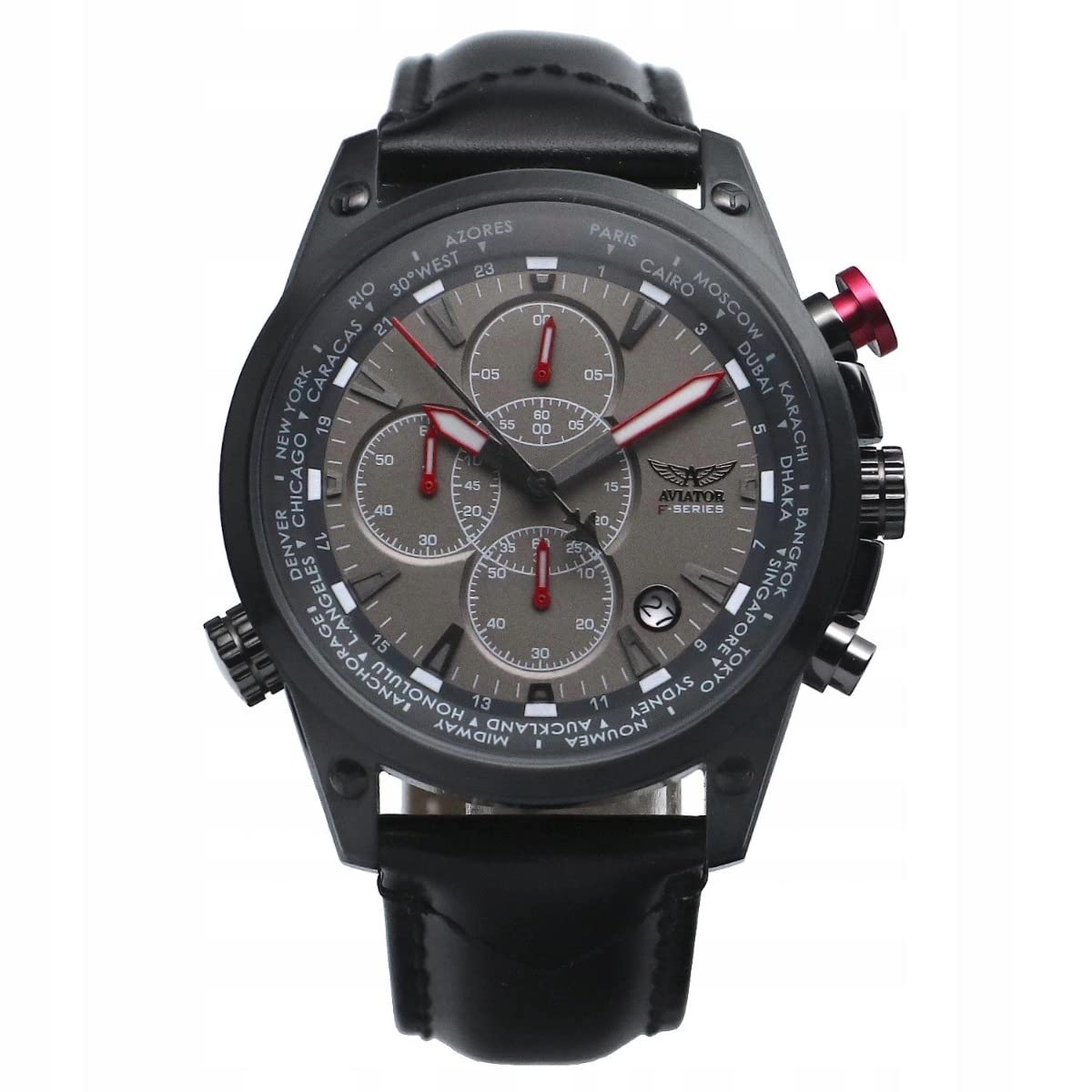 Aviator Gents Watch Chronograph Watch AVW1369G185S Changing Bands