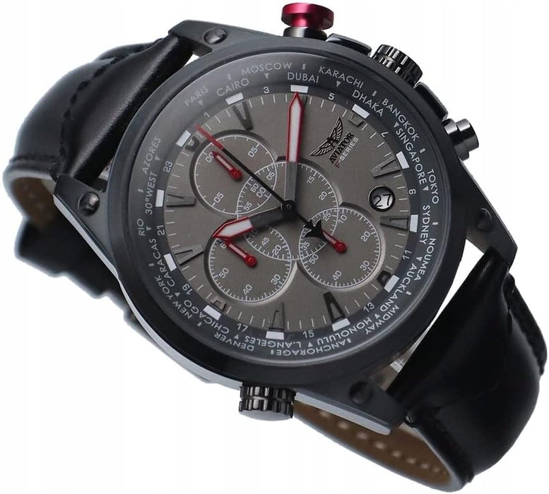 Aviator Gents Watch Chronograph Watch AVW1369G185S Changing Bands