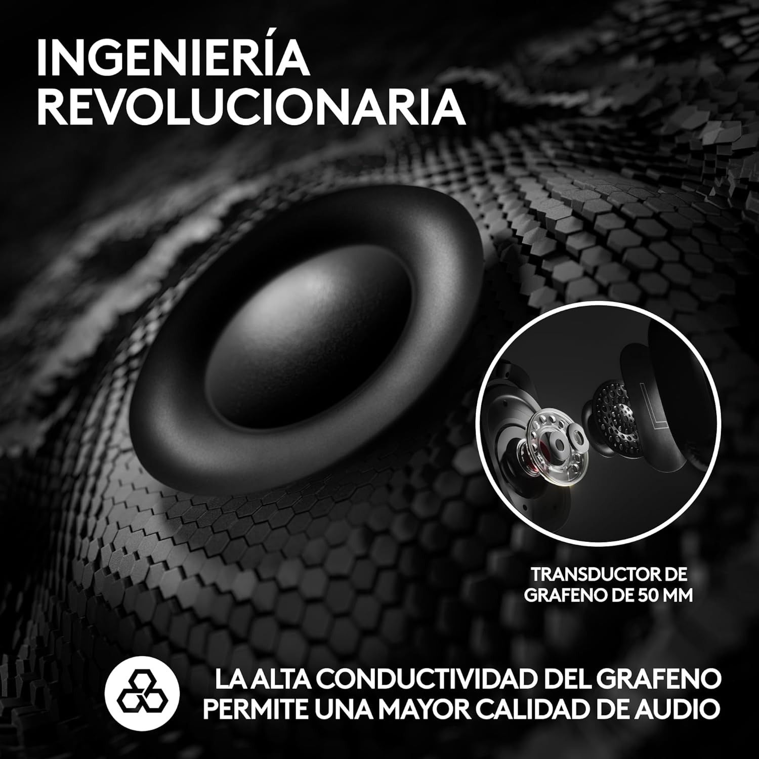 Logitech G PRO X 2 LIGHTSPEED Wireless Gaming Headset, Detachable Boom Mic, 50mm Graphene Drivers, DTS: Headphone 2.0—7.1 Surround, Bluetooth/USB/3.5mm Aux, for PC, PS5, PS4, Nintendo Switch