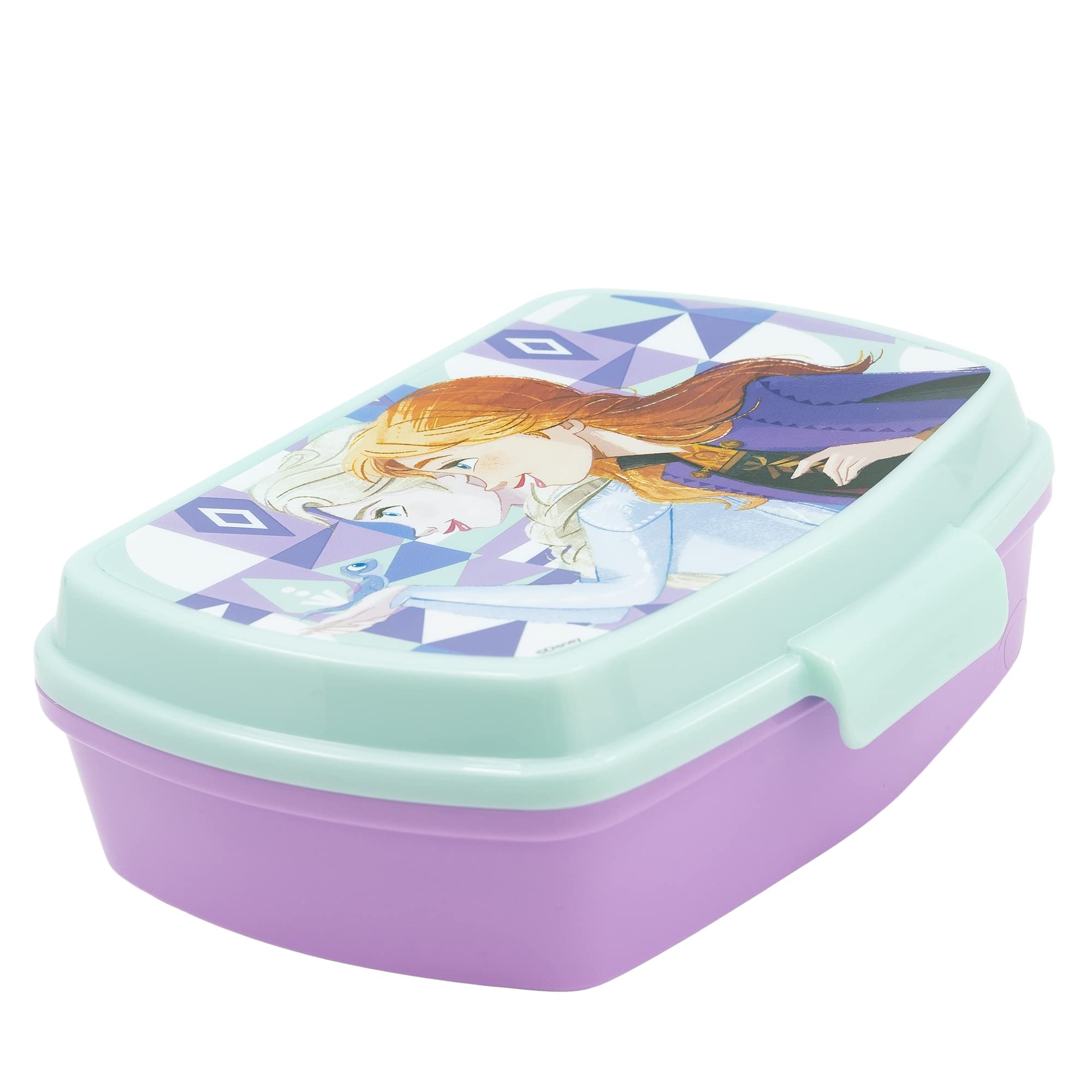 Stor 74274 Frozen ICE Magic Rectangular SANDWICHERA Lunch Box, Plastic