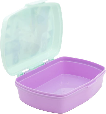 Stor 74274 Frozen ICE Magic Rectangular SANDWICHERA Lunch Box, Plastic