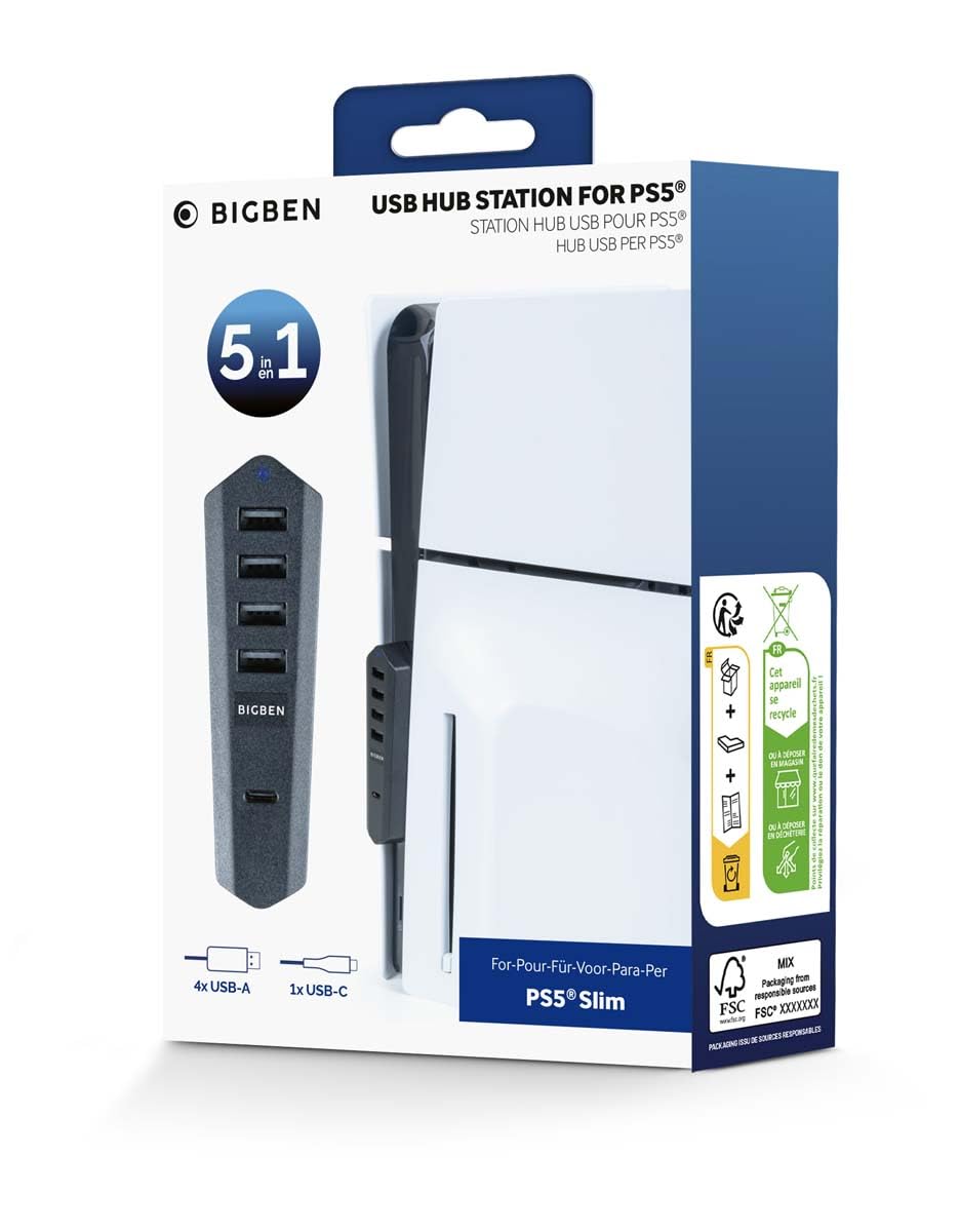 USB Hub Station for PS5 Slim