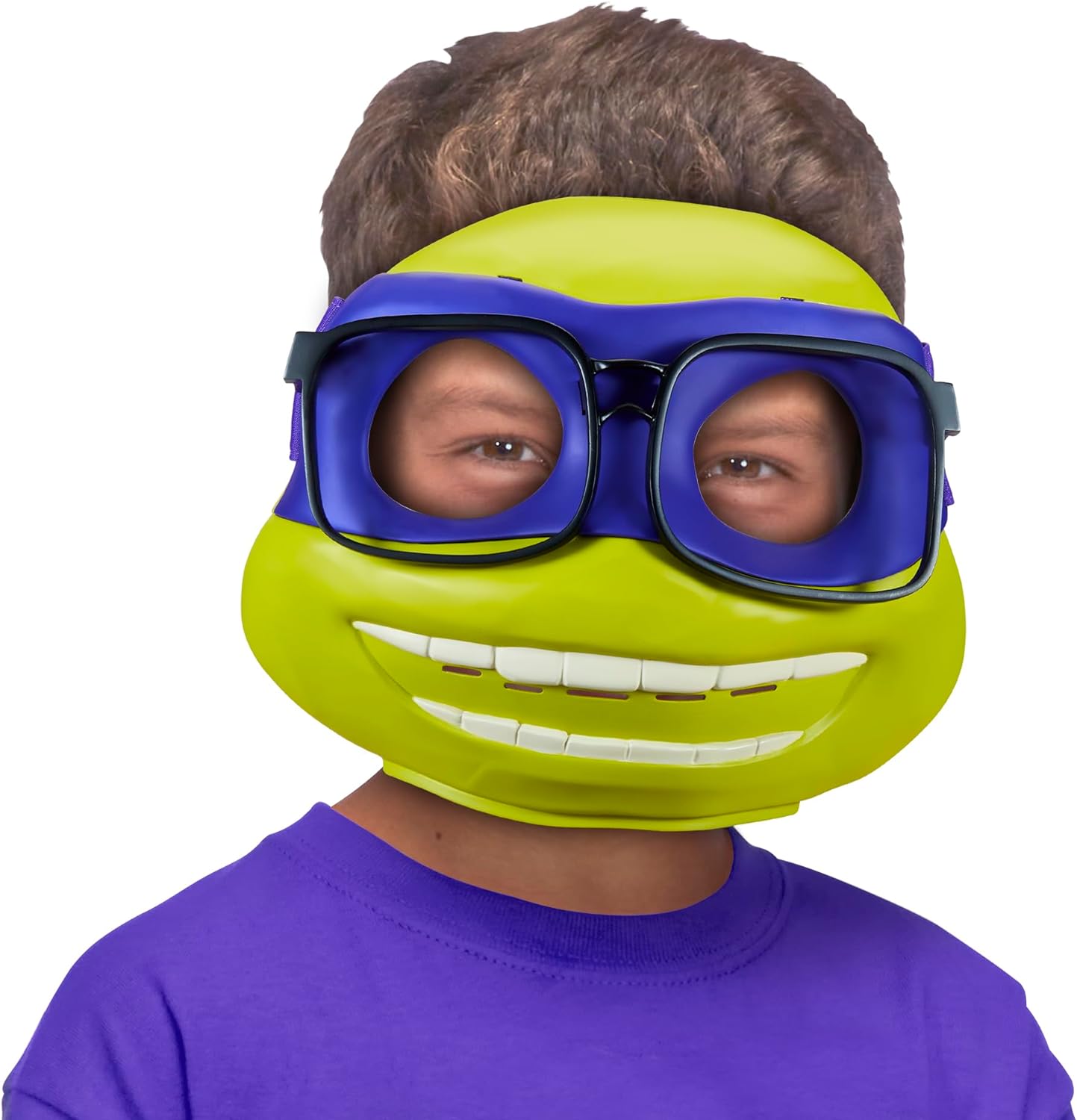 Teenage Mutant Ninja Turtles: Mutant Mayhem Donatello Role Play Mask. Regalo ideale per ragazzi dai 4 ai 7 anni e fan di TMNT!