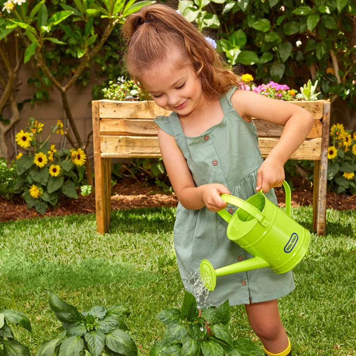 little tikes- Growing Garden Watering Can And Gloves, Colore, 30 x 13 x 21 cm, 656453EUC