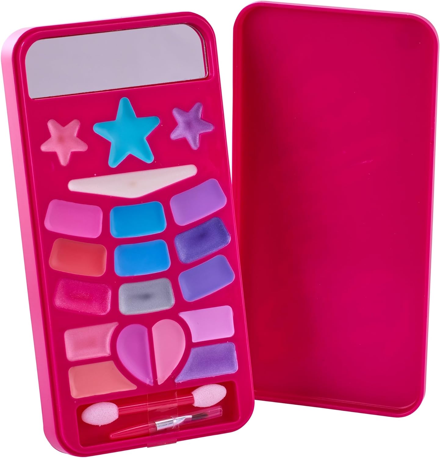 Cra-Z-Art, Barbie All in one Beauty Makeup Compact with 19 on trend colours for cheeks, lips and eyes Official Barbie merchandise