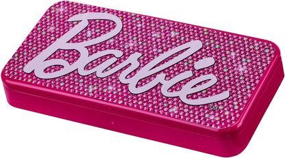 Cra-Z-Art, Barbie All in one Beauty Makeup Compact with 19 on trend colours for cheeks, lips and eyes Official Barbie merchandise