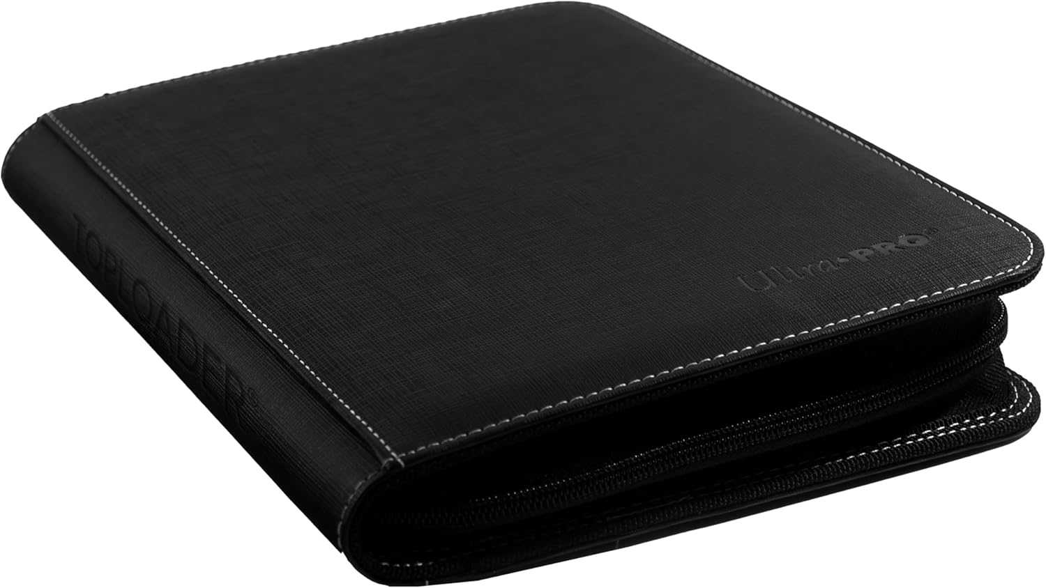 Ultra PRO - 4-Pocket Toploader Zippered Premium PRO-Binder: Holds, Stores & Protects 80 Standard Size Cards, Sports Cards, Baseball cards, Collectible Trading & Basketball Cards