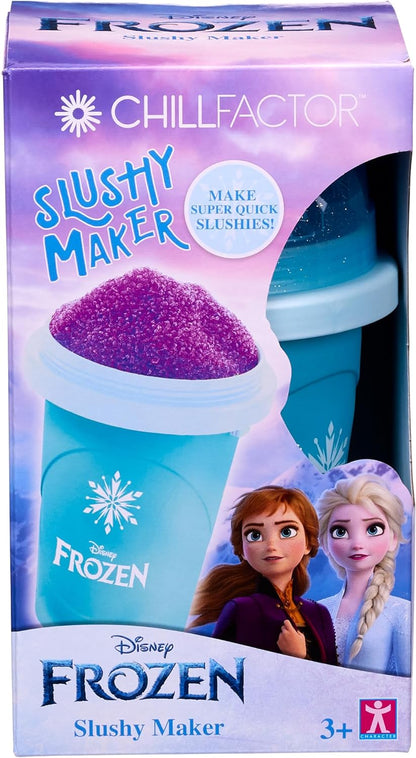 ChillFactor 08157 Disney Frozen Elsa-Reusable, Homemade Squeeze Cup slushy Maker Kitchen Toys