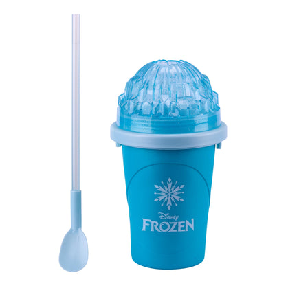 ChillFactor 08157 Disney Frozen Elsa-Reusable, Homemade Squeeze Cup slushy Maker Kitchen Toys
