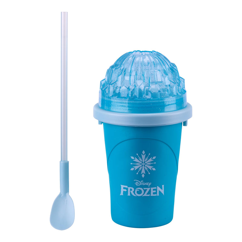 ChillFactor 08157 Disney Frozen Elsa-Reusable, Homemade Squeeze Cup slushy Maker Kitchen Toys