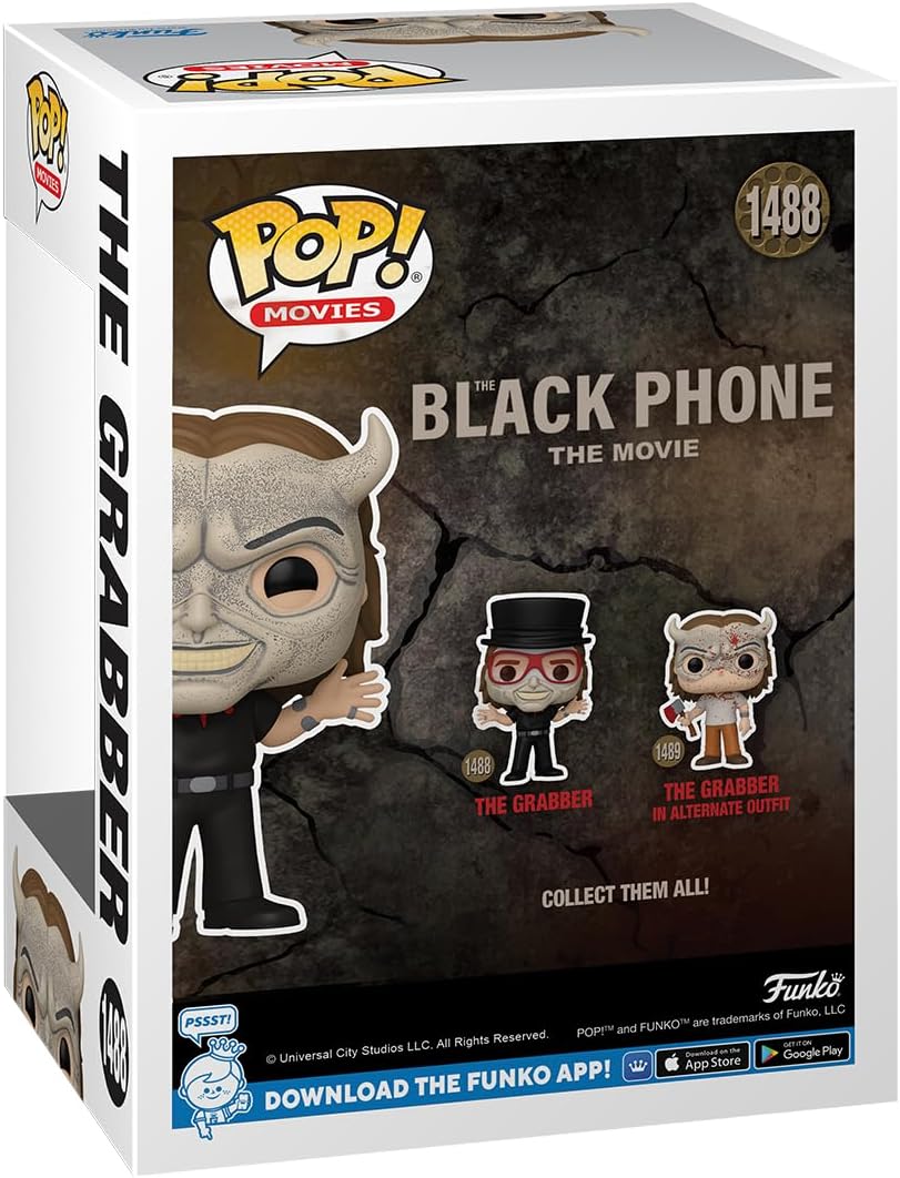 Funko Pop! Movies: Black Phone - The Grabber with Chase (Styles May Vary