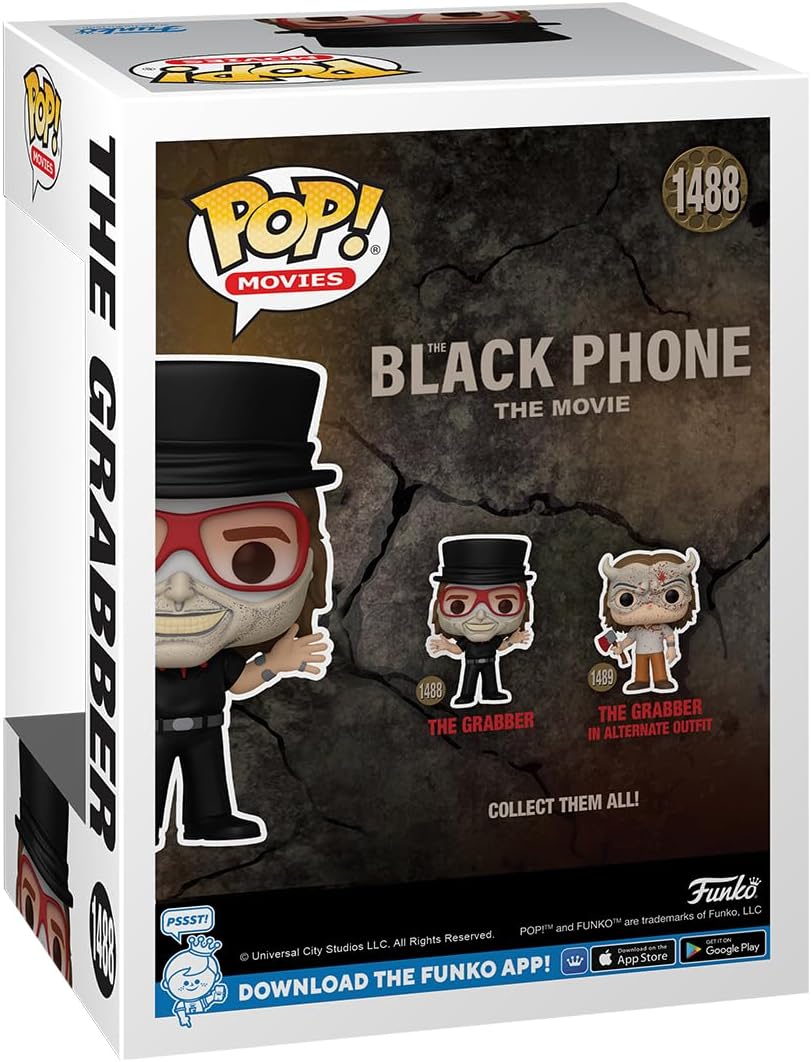 Funko Pop! Movies: Black Phone - The Grabber with Chase (Styles May Vary