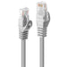 Lindy 48400 0.5 m Cat5e U/UTP (UTP) Grey – (0.5 m, Cat5e, U/UTP network cable (UTP), RJ-45, RJ-45, Grey)