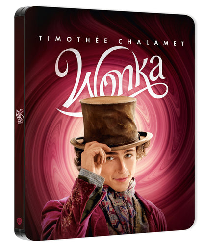 WONKA STEELBOOK 1 (4K Ultra HD + Blu-ray) - Italian Import