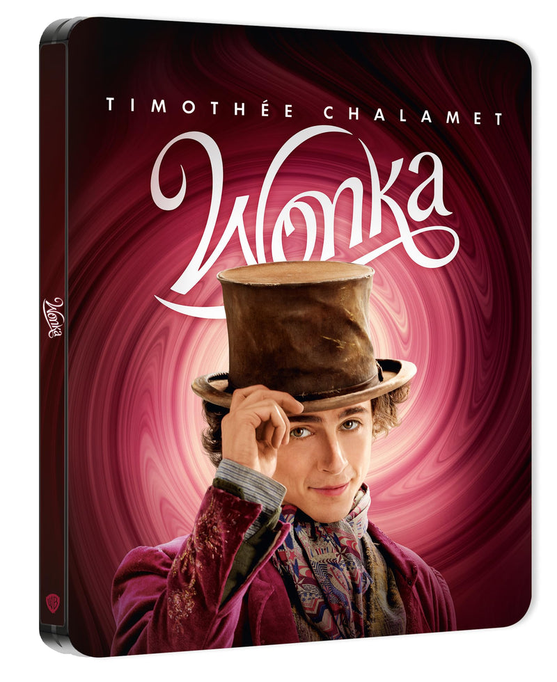 WONKA STEELBOOK 1 (4K Ultra HD + Blu-ray) - Italian Import