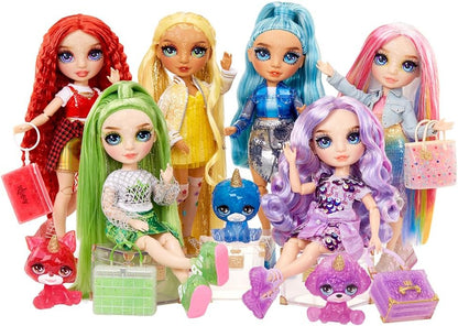 Rainbow High Fashion Doll with Slime & Pet - Sunny (Yellow) - 28 cm Shimmer Doll with Sparkle Slime, Magical Pet and Fashion Accessories - Kids Toy - Great for Ages 4-12 Years