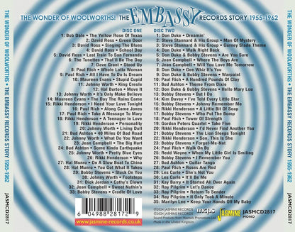 The Wonder of Woolworths! The Embassy Records Story 1955-1962