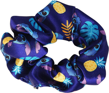 `Disney - Lilo & Stitch Blue, Pink & Purple 3Pc Hair Scrunchie Set`